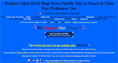 Desktop Screenshot of drakesdevildogs.com